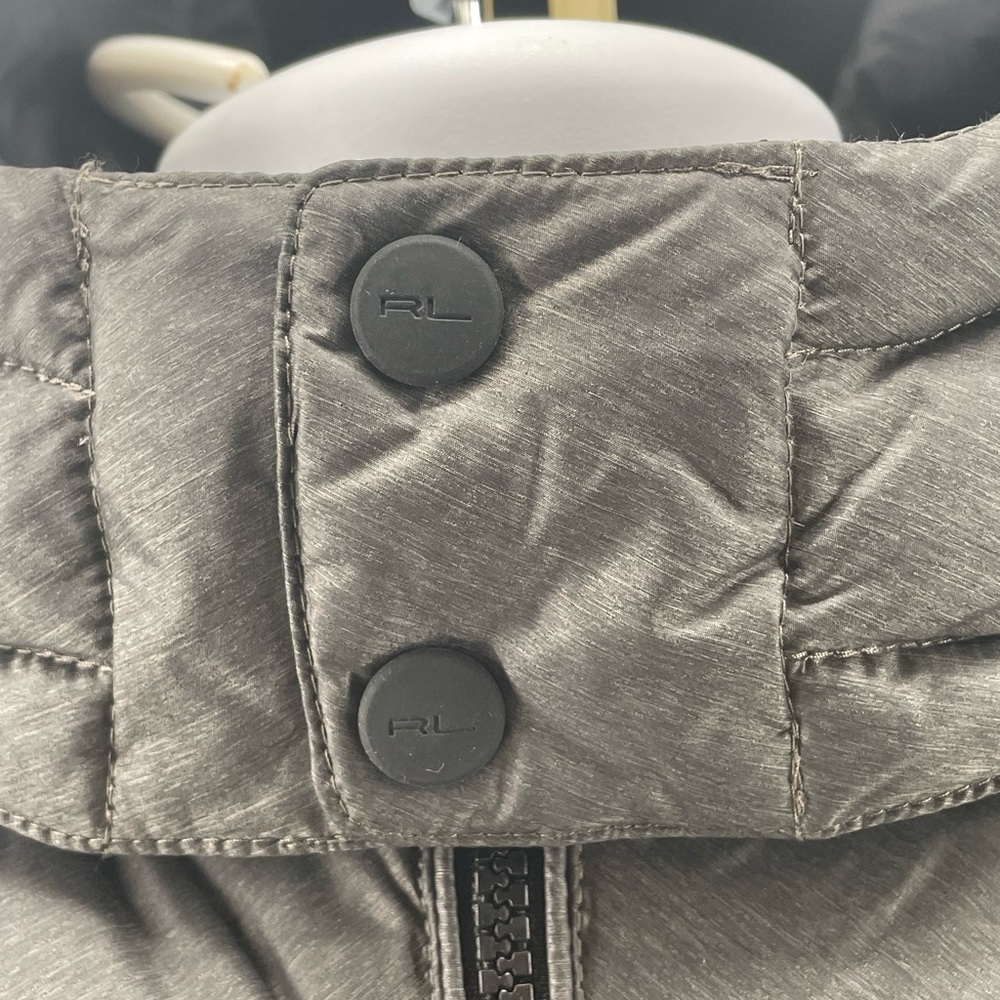 Polo by Ralph Lauren Boys Charcoal Black Puffer Coat - Picture 4 of 10
